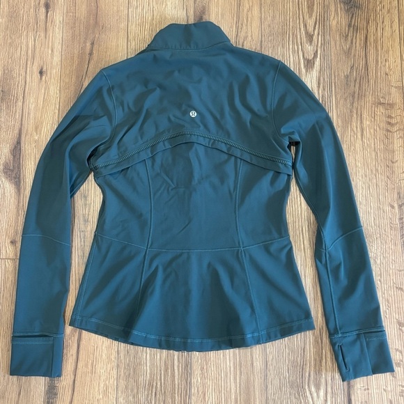 Lululemon Define Jacket Special Edition In Teal Shadow Size 8 - Picture 2 of 12